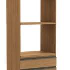 Armário De Cozinha Torre De Forno 1 Porta E 3 Gavetas Com Pés