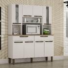 Armário De Cozinha Turim 8 Portas E 2 Gavetas Sallêto Branco