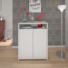 Armário De Escritório Cool  2 Pt Branca