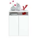 Armário De Escritório Cool  2 Pt Branca