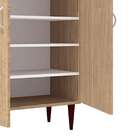 Armário De Escritório Kitcubos 2 Pt Carvalho Mel