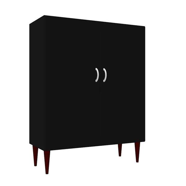 Armário De Escritório Kitcubos 2 Pt Preto