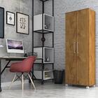 Armário De Escritório Manuela 2 Pts 5 Prateleiras 1,80m