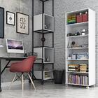 Armário De Escritório Manuela 2 Pts 5 Prateleiras 1,80m