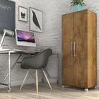 Armário De Escritório Marcela 2 Pts 4 Prateleiras 1,40m