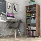 Armário De Escritório Marcela 2 Pts 4 Prateleiras 1,40m