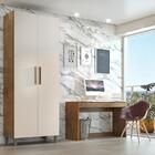 Armário De Escritório Melissa 2 Pts 5 Prateleiras 2,24m