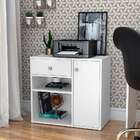 Armário De Escritório Ravena 1 Pt 1 Gv Branco