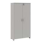 Armário De Escritório Sumaré 2 Pt Cinza 160 Cm