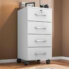 Armário De Gavetas Antuérpia Branco Trama