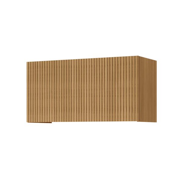 Armário de Geladeira 1 Porta Natural MDF 40x80x32cm Rainha Nesher