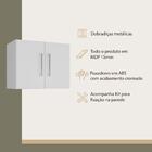 Armário De Lavanderia Aéreo Com 2 Portas 57cm Multimóveis Cr3