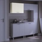 Armário De Lavanderia Aéreo Com 2 Portas 70cm Multimóveis Cr3