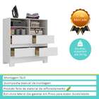 Armário De Lavanderia Aquiles 4 Gavetas Branco - Moville