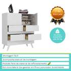 Armário De Lavanderia Hermes 2 Portas 4 Gavetas Branco - Movi