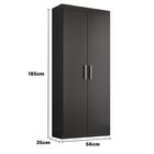 Armario De Lavanderia Miriam 2 Portas  1,85m