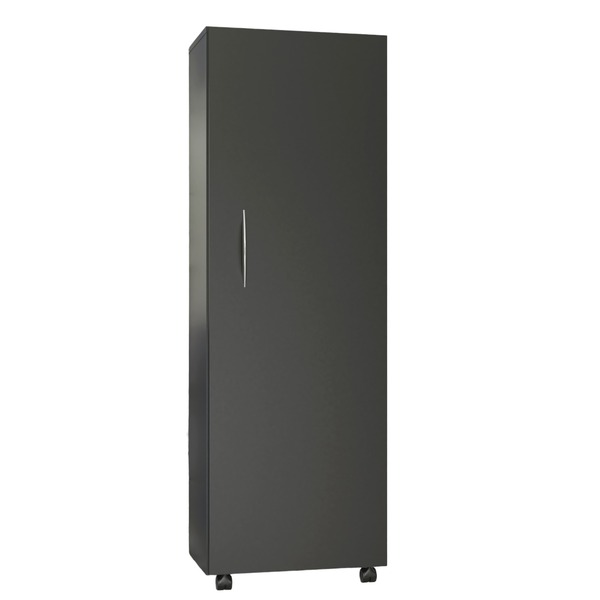 Armário De Lavanderia Multiuso Organizador Com Rodinhas - Pre