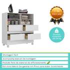 Armário De Lavanderia Perseu 4 Gavetas Branco - Moville