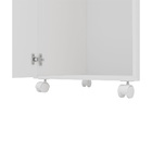 Armário de Madeira 1 Porta com 3 Prateleiras 143X46,5X45cm Rivoli