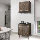 Armario De Parede 2 Portas Castani Angola