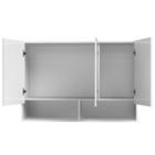 Armário de Parede Aéreo Cozinha Organizador Quarto Multiuso L