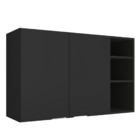 Armário de Parede Aéreo Cozinha Organizador Quarto Multiuso L