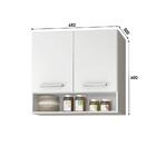 Armario De Parede Branco Benin