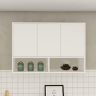 Armário De Parede De Cozinha Maringá Branco - Moveise