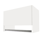 Armário De Parede Multiuso Porta Com Cabideiro Mdf Branco