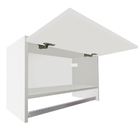 Armário De Parede Multiuso Porta Com Cabideiro Mdf Branco