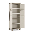 Armário de Resina Alto Excellence 65x45x181cm Bege Keter