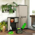 Armário de Resina Base Planet 68x39x92cm Cinza Keter
