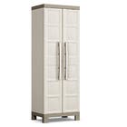 Armário de Resina Multiuso Excellence 65x45x181cm Bege Keter