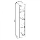 Armário Demobile Modena 1 Porta