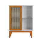 Armário Denver Branco/madeira - Tebarrot Móveis