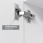 Armario Despensa Branco/freijo - Olivar Móveis