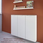 Armario Despensa Branco/freijo - Olivar Móveis