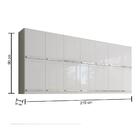 Armario Duplo Aereo Com 14 Portas Alemanha Branco Casa Mobilia