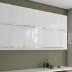 Armario Duplo Aereo Com 14 Portas Alemanha Branco Casa Mobilia