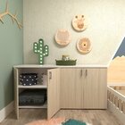 Armário Duplo Baixo Infantil Corp  Branco/geneve