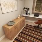 Armário Duplo Baixo Para Escritório 4 Portas Corp 25