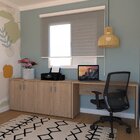 Armário Duplo Baixo Para Escritório 4 Portas Corp 25