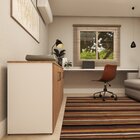 Armário Duplo Baixo Para Escritório 4 Portas Corp 25