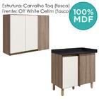 Armario E Balcao Canto Reto 89cm Mdf Kali Nicioli