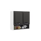 Armário Em Aço 80cm 2 Portas Com Nicho New Premium Itatiaia G