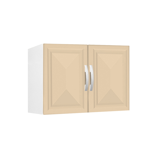 Armário Em Aço Dellas Com 2 Portas Sem Vidro - Bege