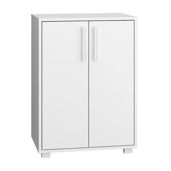 Armário Em Mdp Com 2 Portas E 2 Prateleiras Brv Móveis