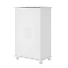 Armário Em Mdp Com 2 Portas E 5 Prateleiras Brv Móveis