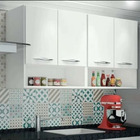 Armário Embutido Modulado Na Parede Com 4 Portas