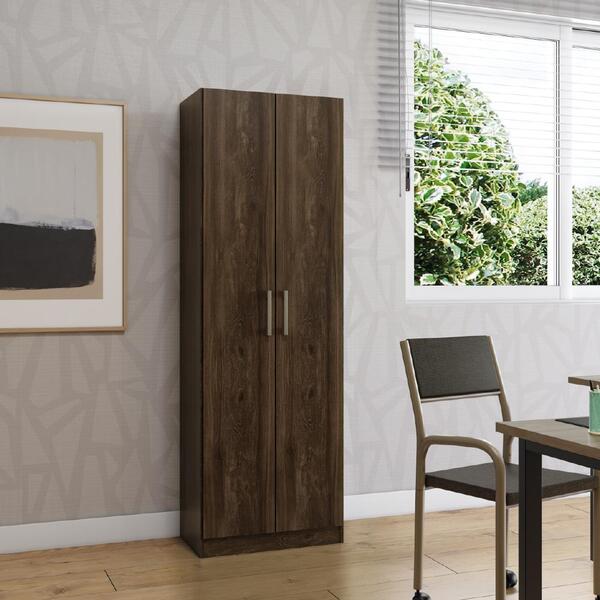 Armário Escritório 2 Portas Madeira Clara Carraro